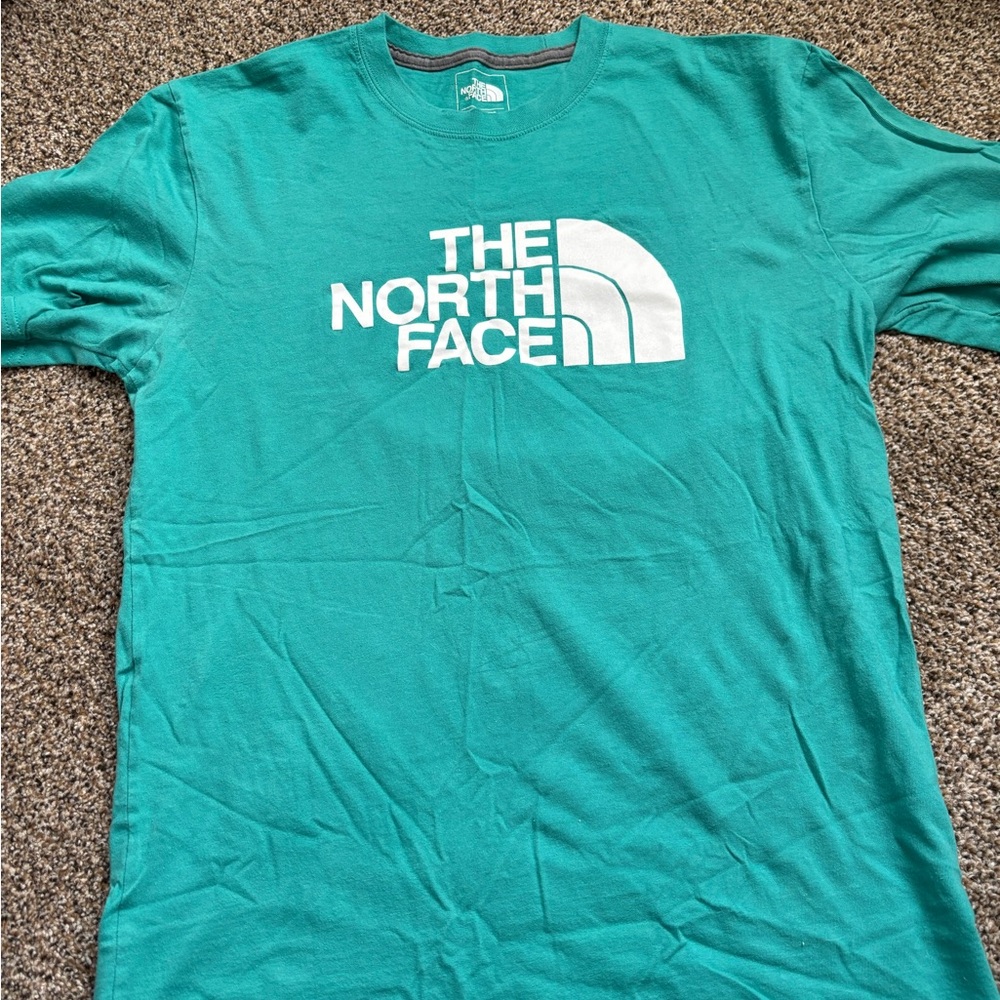 The North Face Men's Teal T-Shirt
